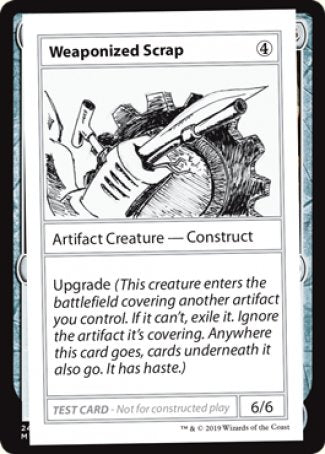 Weaponized Scrap (2021 Edition) [Mystery Booster Playtest Cards] | L.A. Mood Comics and Games