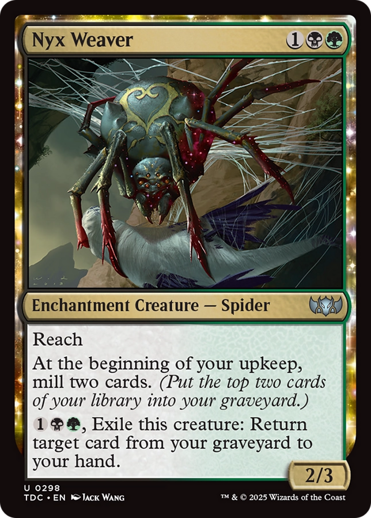 Nyx Weaver [Tarkir: Dragonstorm Commander] | L.A. Mood Comics and Games