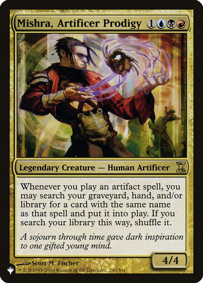 Mishra, Artificer Prodigy [The List] | L.A. Mood Comics and Games