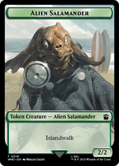 Alien Salamander // Mutant Double-Sided Token [Doctor Who Tokens] | L.A. Mood Comics and Games