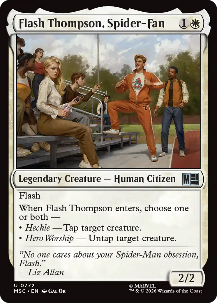 Flash Thompson, Spider-Fan [Marvel Super Heroes Commander] | L.A. Mood Comics and Games