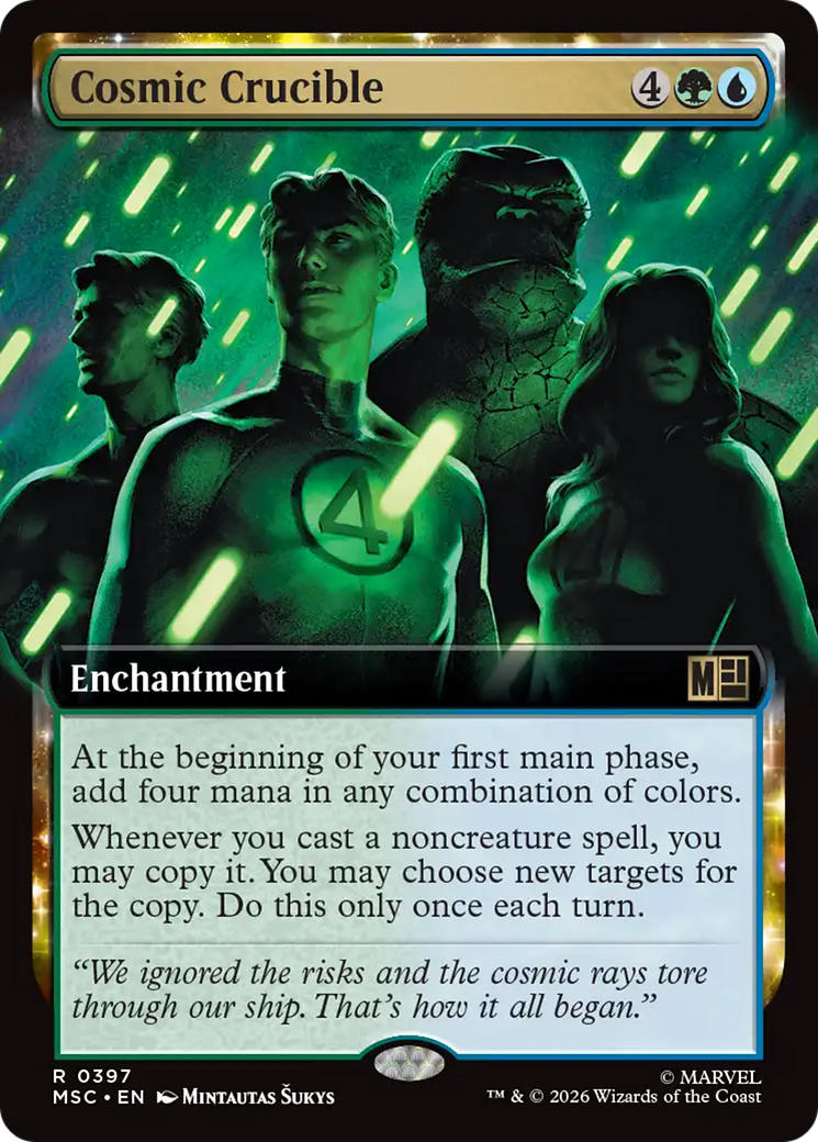 Cosmic Crucible (Extended Art) [Marvel Super Heroes Commander] | L.A. Mood Comics and Games
