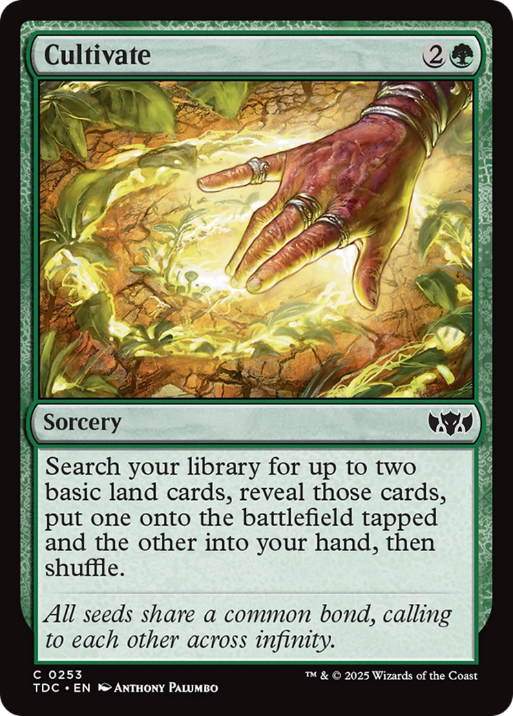 Cultivate [Tarkir: Dragonstorm Commander] | L.A. Mood Comics and Games