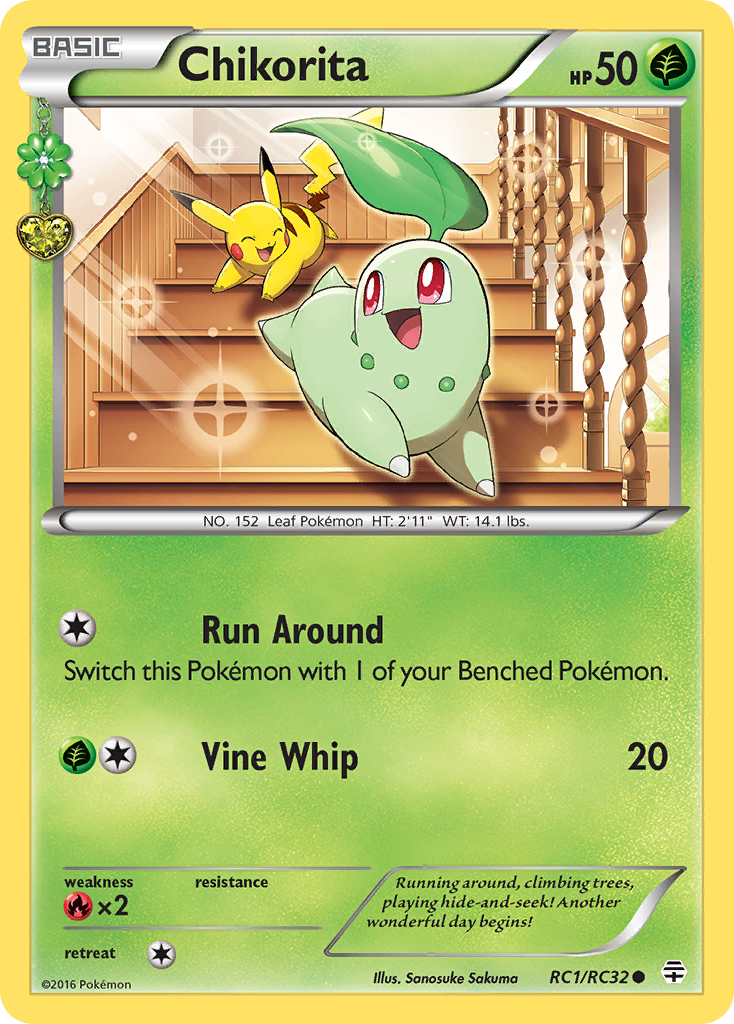 Chikorita (RC1/RC32) [XY: Generations] | L.A. Mood Comics and Games