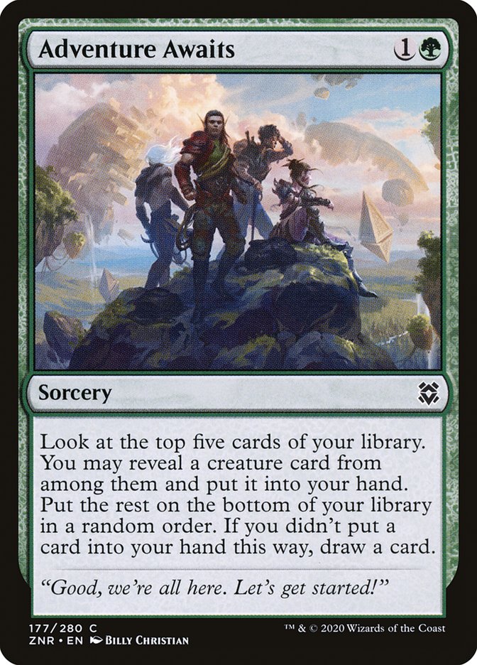Adventure Awaits [Zendikar Rising] | L.A. Mood Comics and Games