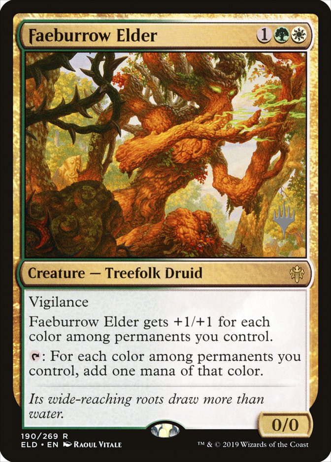 Faeburrow Elder (Promo Pack) [Throne of Eldraine Promos] | L.A. Mood Comics and Games