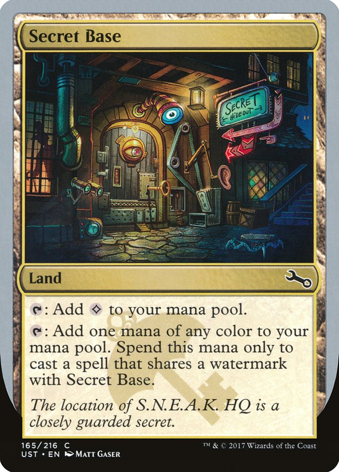 Secret Base (Matt Gaser) [Unstable] | L.A. Mood Comics and Games
