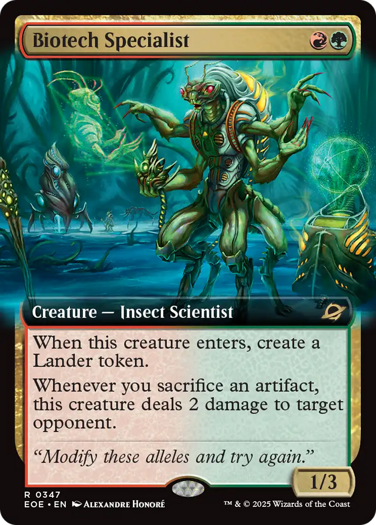Biotech Specialist (Extended Art) [Edge of Eternities] | L.A. Mood Comics and Games