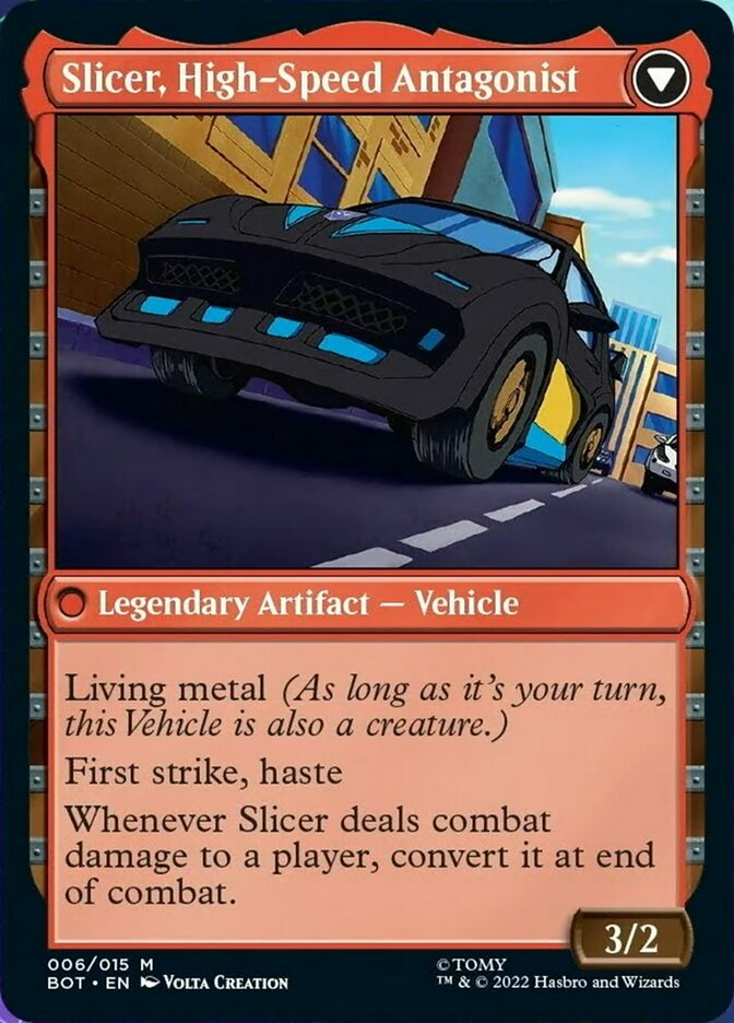 Slicer, Hired Muscle // Slicer, High-Speed Antagonist [Transformers] | L.A. Mood Comics and Games