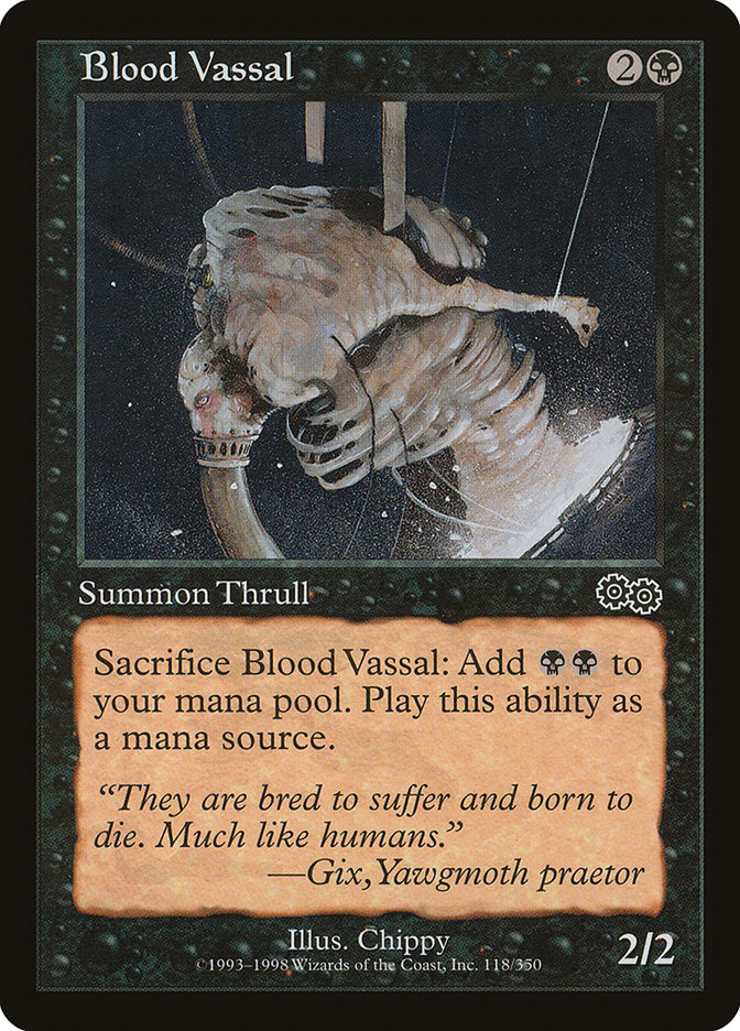 Blood Vassal [Urza's Saga] | L.A. Mood Comics and Games