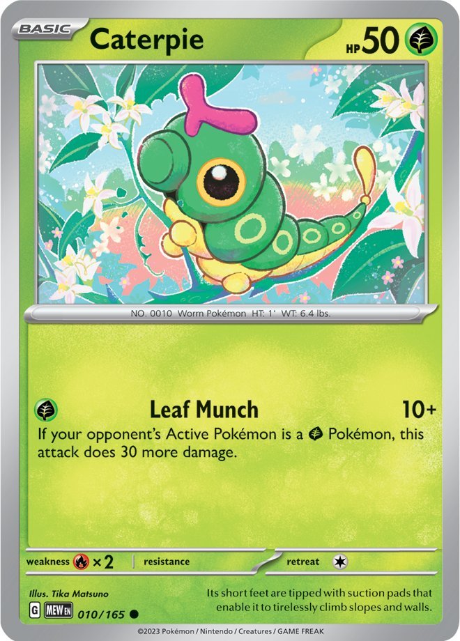 Caterpie (010/165) [Scarlet & Violet 151] | L.A. Mood Comics and Games