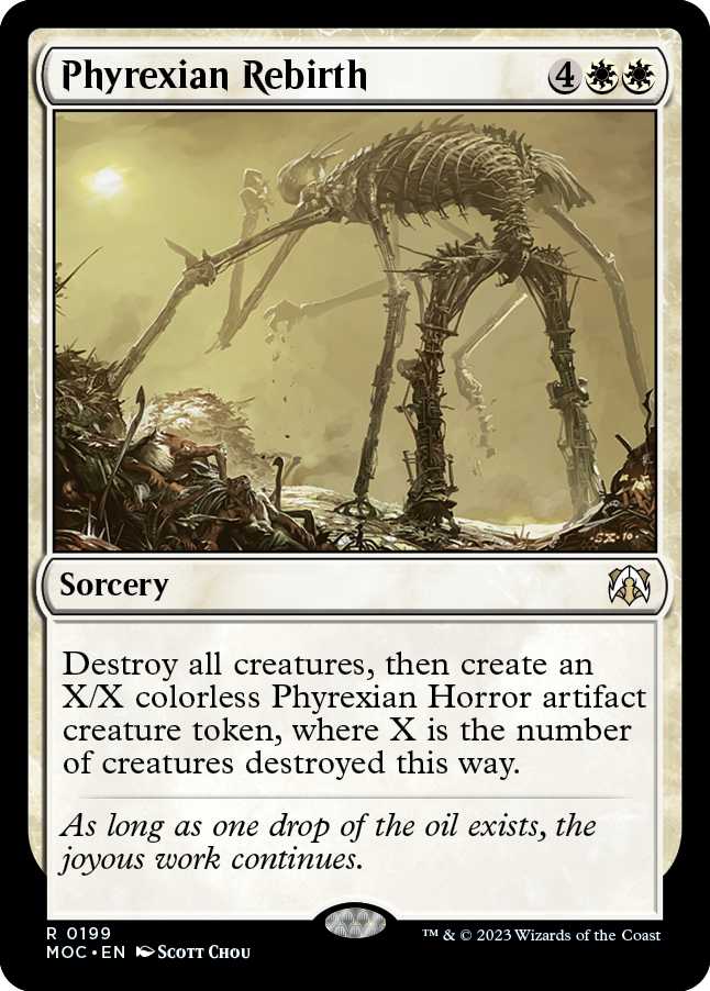 Phyrexian Rebirth [March of the Machine Commander] | L.A. Mood Comics and Games