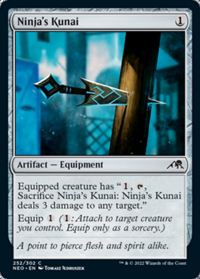 Ninja's Kunai [Kamigawa: Neon Dynasty] | L.A. Mood Comics and Games