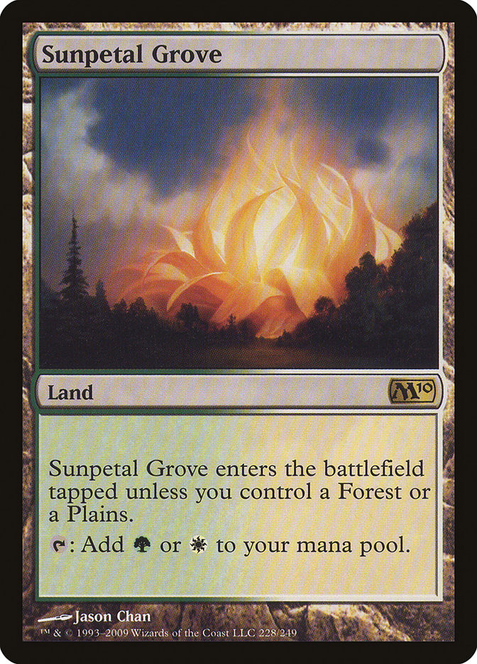 Sunpetal Grove [Magic 2010] | L.A. Mood Comics and Games