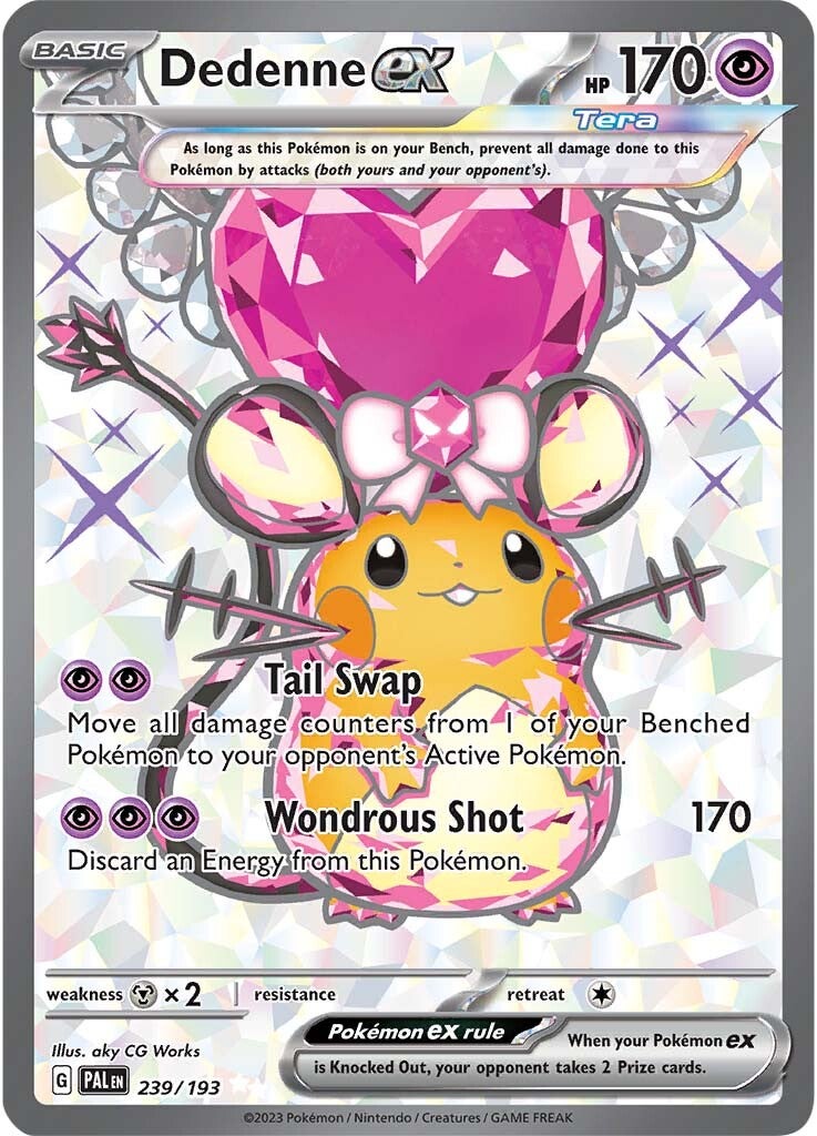 Dedenne ex (239/193) [Scarlet & Violet: Paldea Evolved] | L.A. Mood Comics and Games
