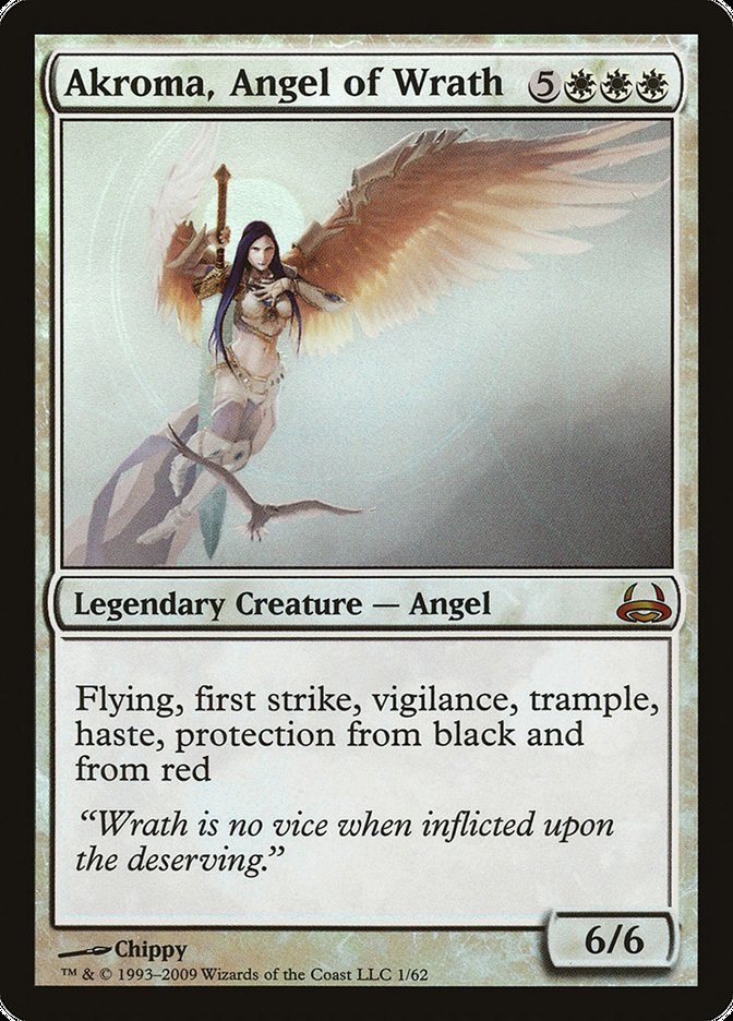 Akroma, Angel of Wrath [Duel Decks: Divine vs. Demonic] | L.A. Mood Comics and Games