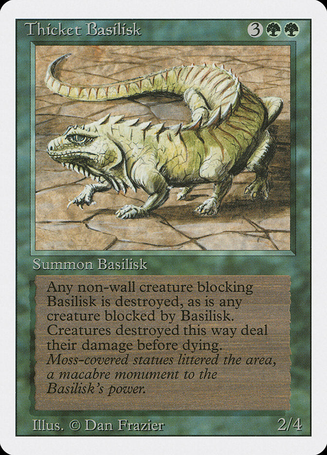 Thicket Basilisk [Revised Edition] | L.A. Mood Comics and Games