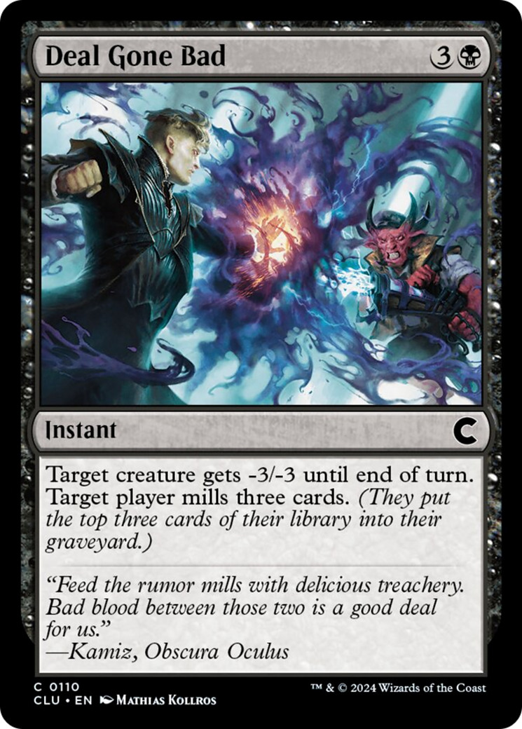Deal Gone Bad [Ravnica: Clue Edition] | L.A. Mood Comics and Games
