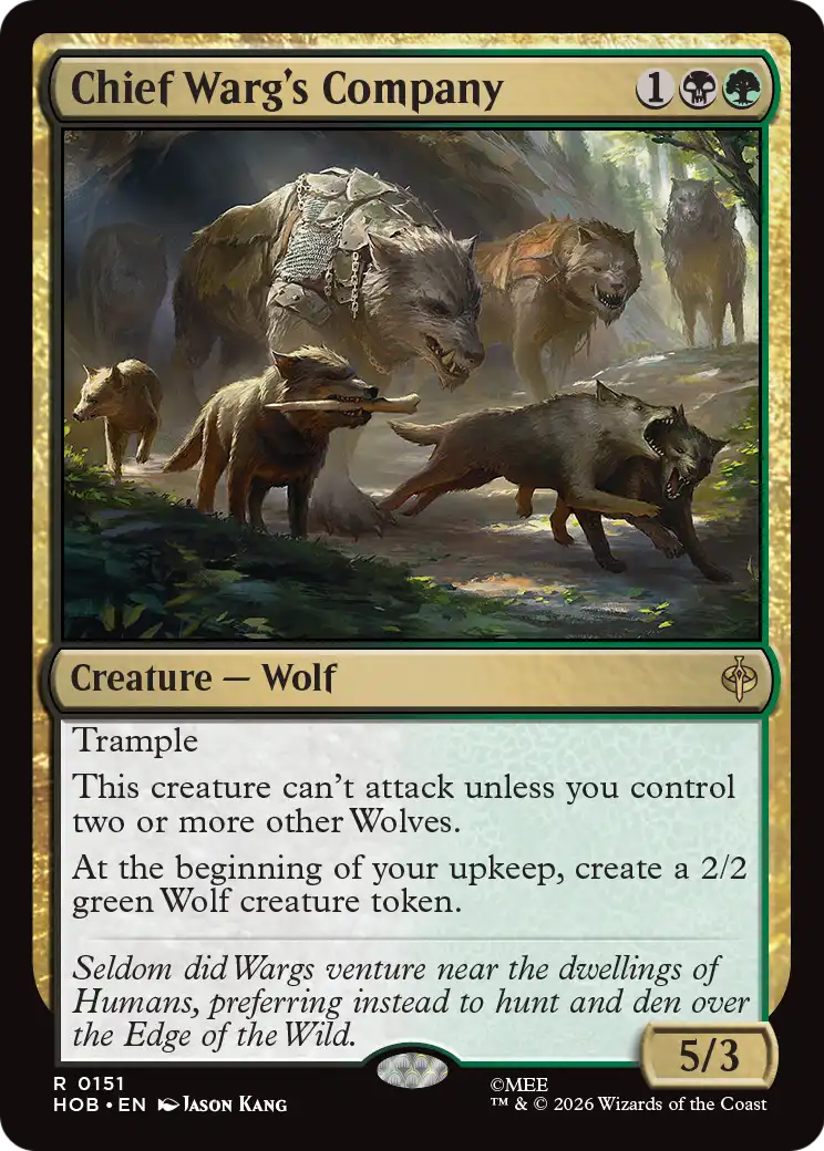 Chief Warg's Company [The Hobbit] | L.A. Mood Comics and Games