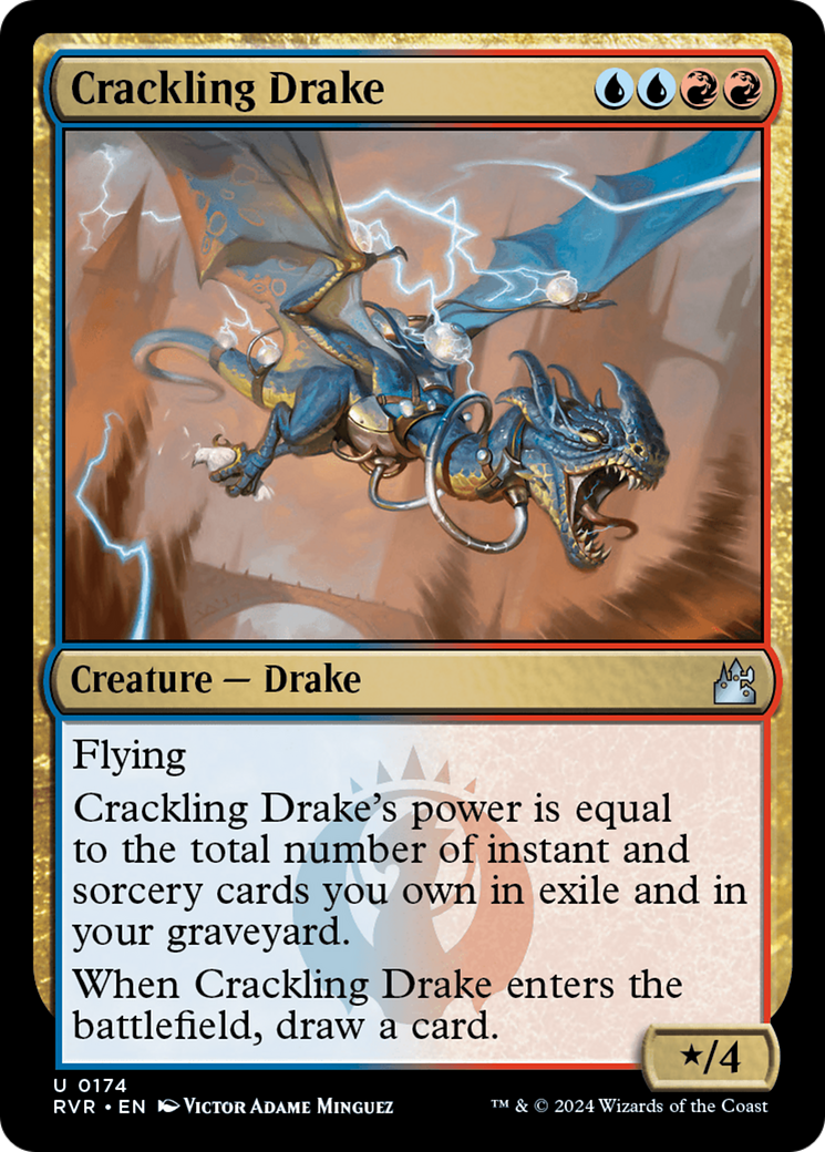 Crackling Drake [Ravnica Remastered] | L.A. Mood Comics and Games