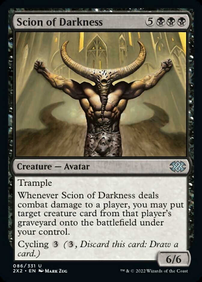 Scion of Darkness [Double Masters 2022] | L.A. Mood Comics and Games