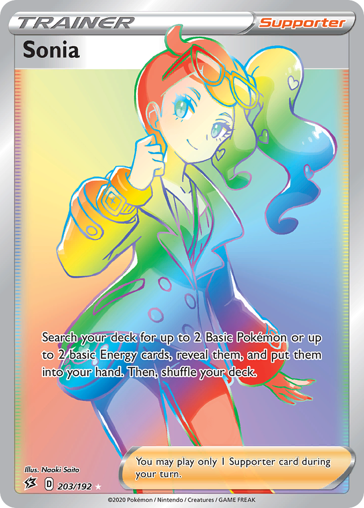 Sonia (203/192) [Sword & Shield: Rebel Clash] | L.A. Mood Comics and Games