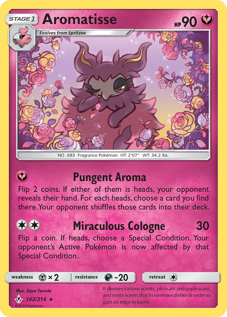 Aromatisse (142/214) [Sun & Moon: Unbroken Bonds] | L.A. Mood Comics and Games