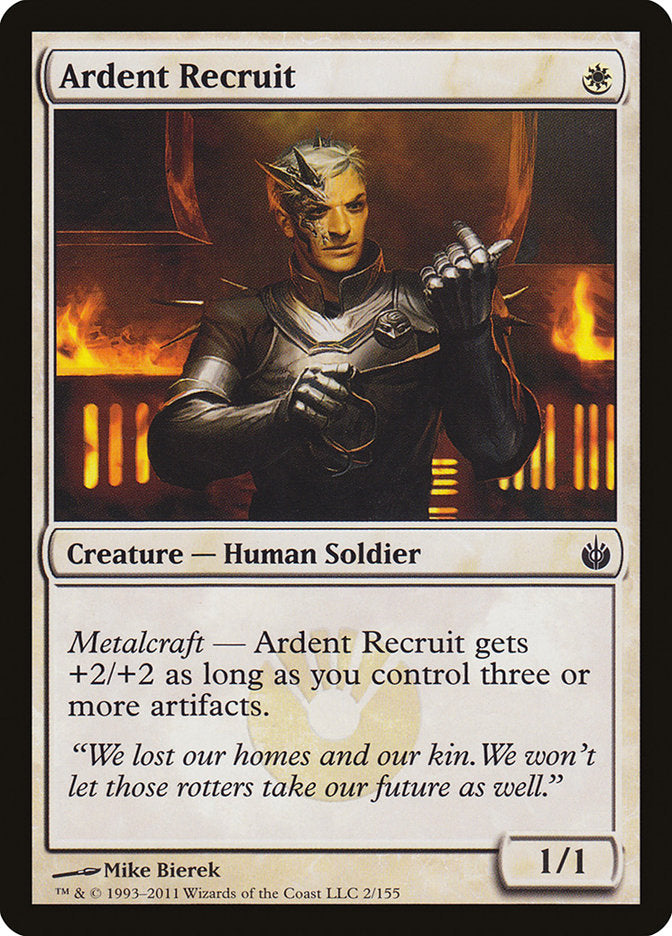 Ardent Recruit [Mirrodin Besieged] | L.A. Mood Comics and Games