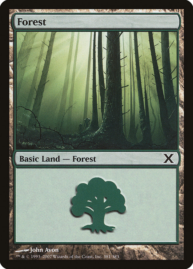 Forest (381) [Tenth Edition] | L.A. Mood Comics and Games