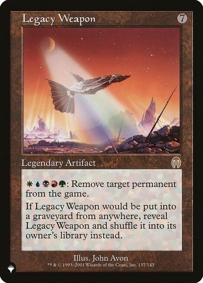 Legacy Weapon [The List] | L.A. Mood Comics and Games