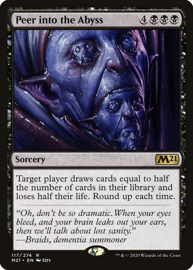 Peer into the Abyss [Core Set 2021] | L.A. Mood Comics and Games