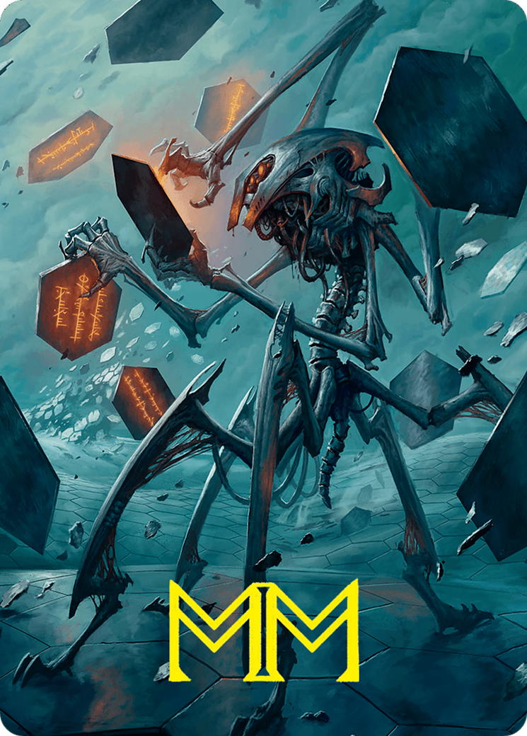 Scrawling Crawler Art Card (50/54) (Gold-Stamped Signature) [Foundations Art Series] | L.A. Mood Comics and Games