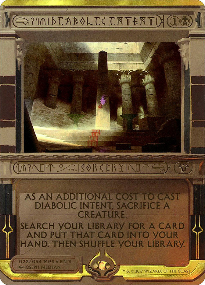 Diabolic Intent (Invocation) [Amonkhet Invocations] | L.A. Mood Comics and Games
