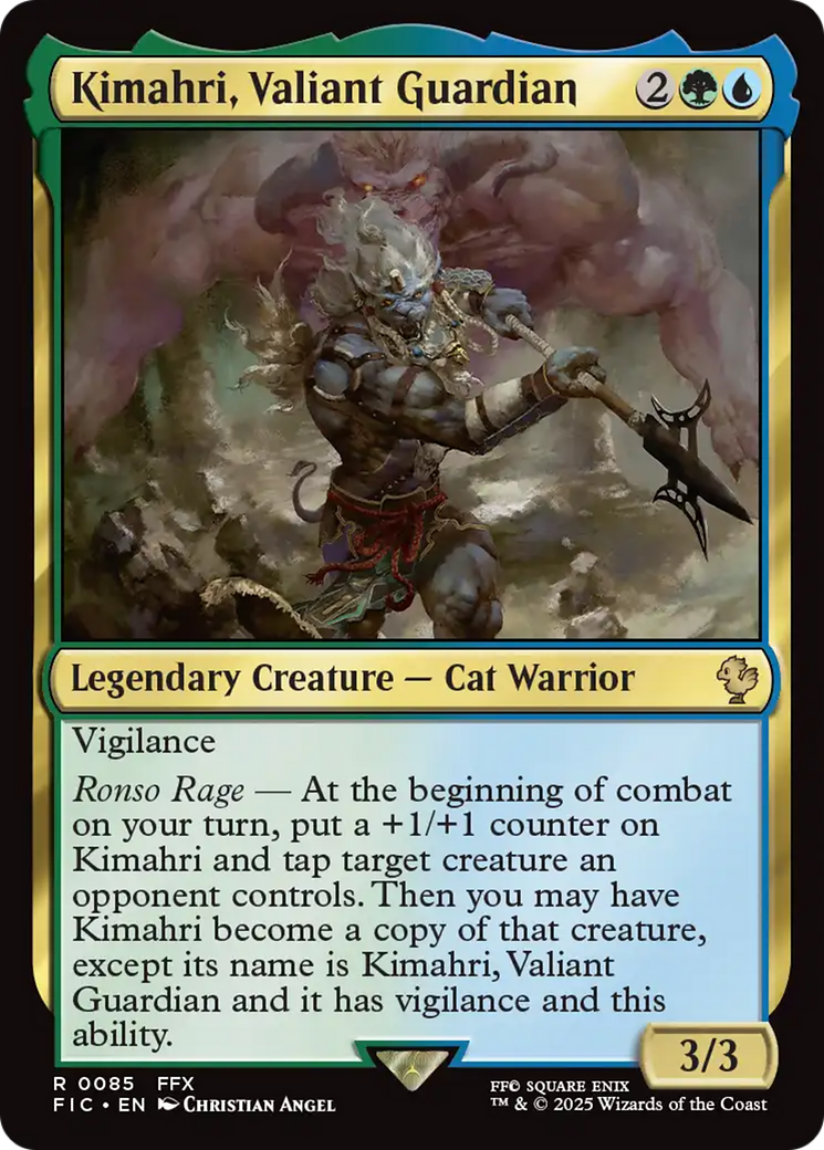 Kimahri, Valiant Guardian [FINAL FANTASY Commander] | L.A. Mood Comics and Games