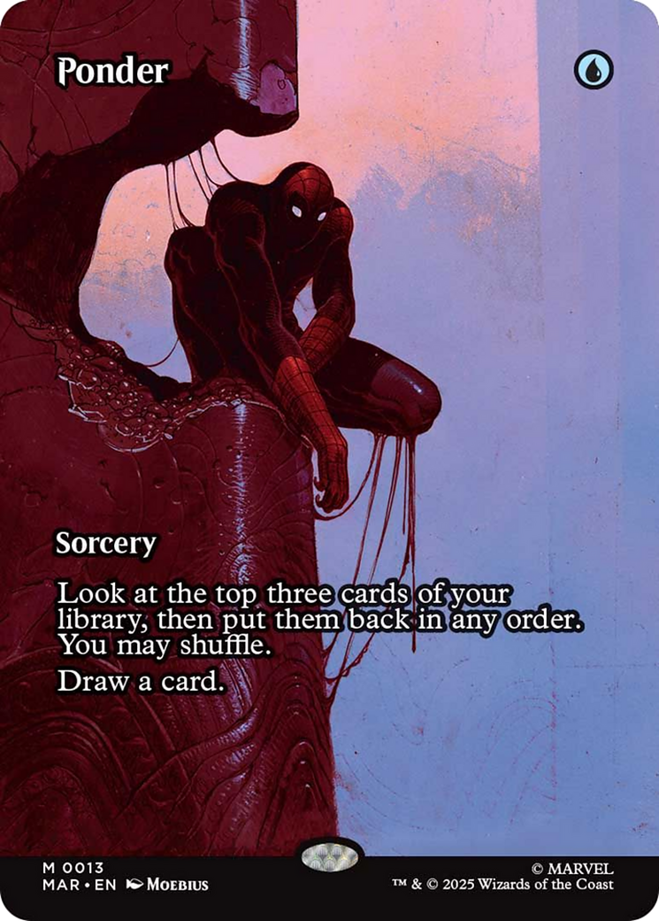 Ponder (Borderless) [Marvel's Spider-Man: Eternal-Legal] | L.A. Mood Comics and Games