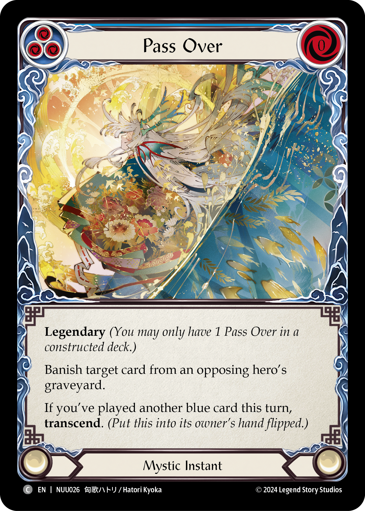 Pass Over [NUU026] (Part the Mistveil Nuu Blitz Deck) | L.A. Mood Comics and Games