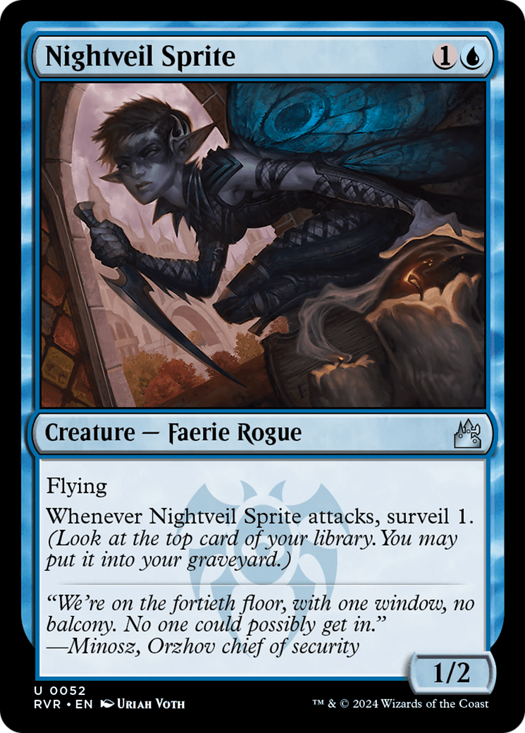 Nightveil Sprite [Ravnica Remastered] | L.A. Mood Comics and Games