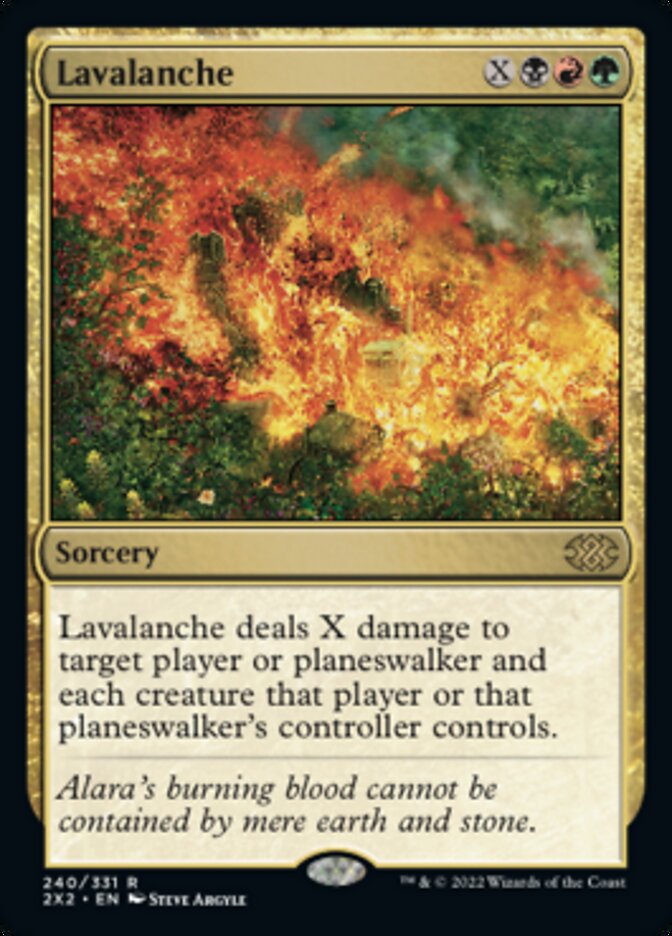 Lavalanche [Double Masters 2022] | L.A. Mood Comics and Games
