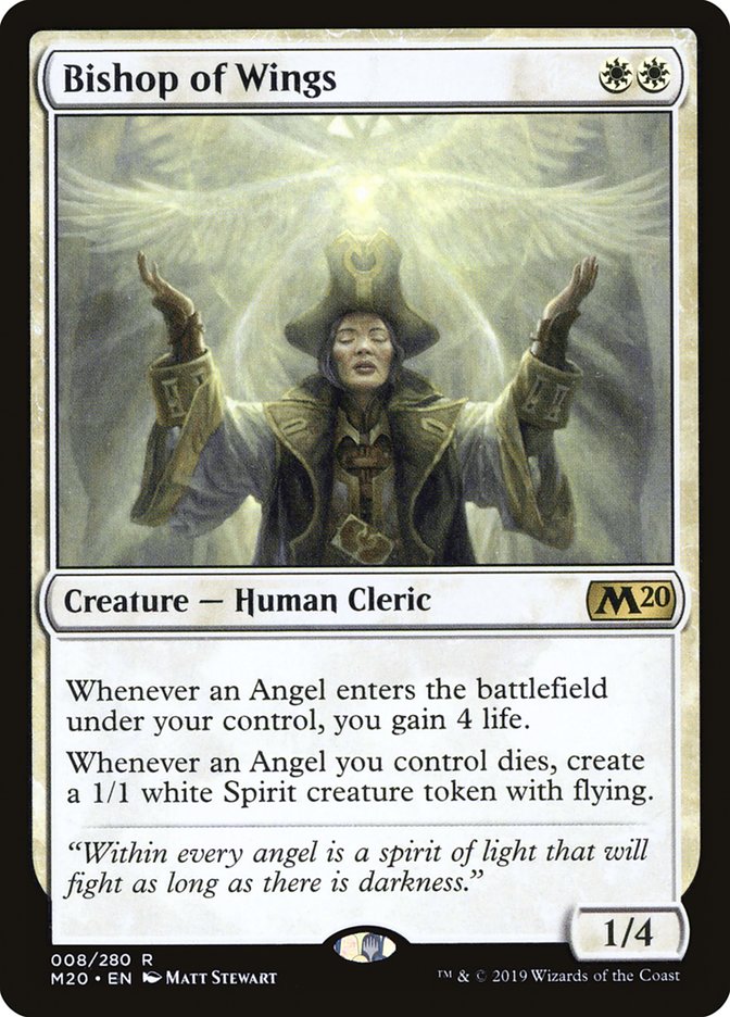 Bishop of Wings [Core Set 2020] | L.A. Mood Comics and Games