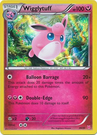 Wigglytuff (30/30) [XY: Trainer Kit 1 - Wigglytuff] | L.A. Mood Comics and Games