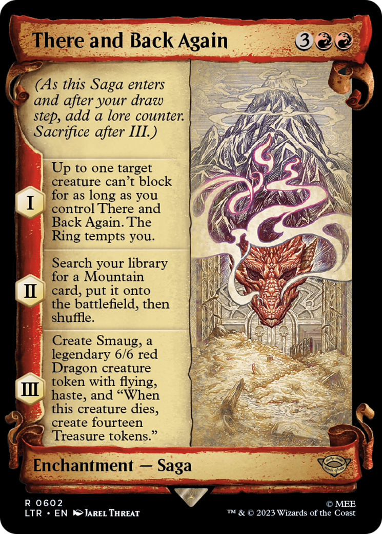 There and Back Again [The Lord of the Rings: Tales of Middle-Earth Showcase Scrolls] | L.A. Mood Comics and Games