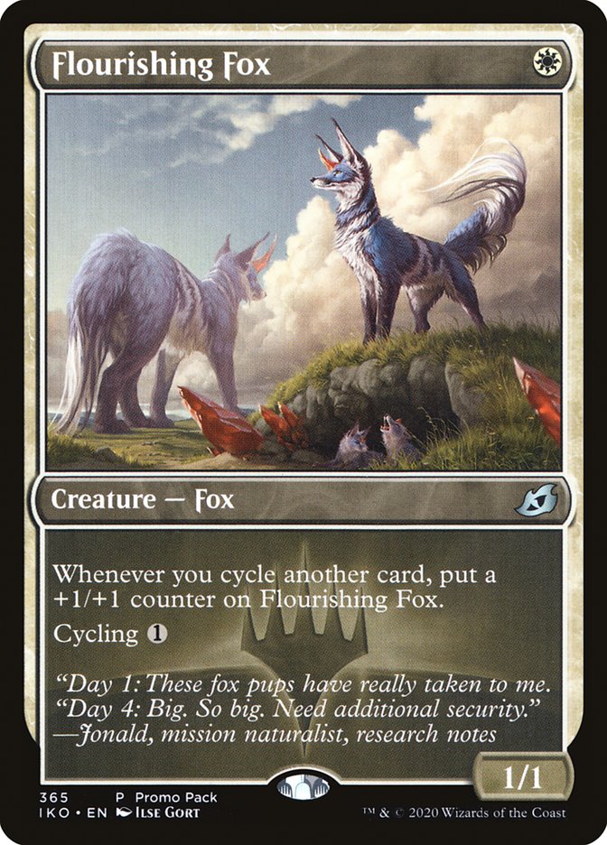 Flourishing Fox (Promo Pack) [Ikoria: Lair of Behemoths Promos] | L.A. Mood Comics and Games