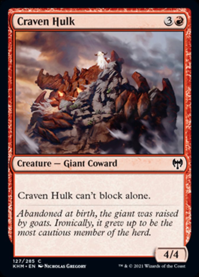 Craven Hulk [Kaldheim] | L.A. Mood Comics and Games