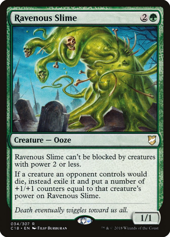 Ravenous Slime [Commander 2018] | L.A. Mood Comics and Games