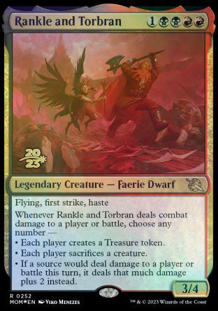 Rankle and Torbran [March of the Machine Prerelease Promos] | L.A. Mood Comics and Games
