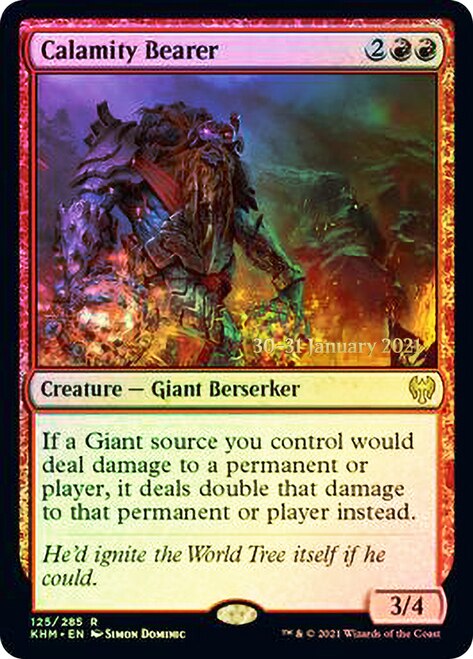 Calamity Bearer [Kaldheim Prerelease Promos] | L.A. Mood Comics and Games