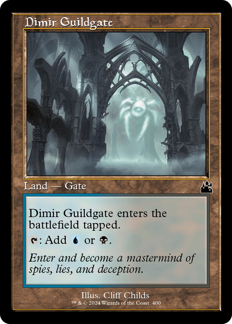 Dimir Guildgate (Retro Frame) [Ravnica Remastered] | L.A. Mood Comics and Games