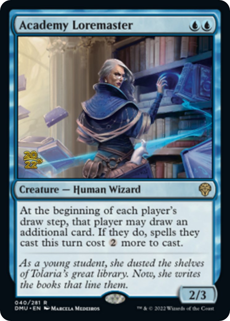 Academy Loremaster [Dominaria United Prerelease Promos] | L.A. Mood Comics and Games