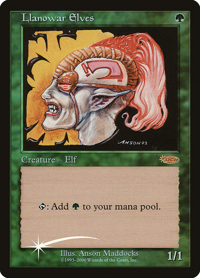 Llanowar Elves [Friday Night Magic 2000] | L.A. Mood Comics and Games