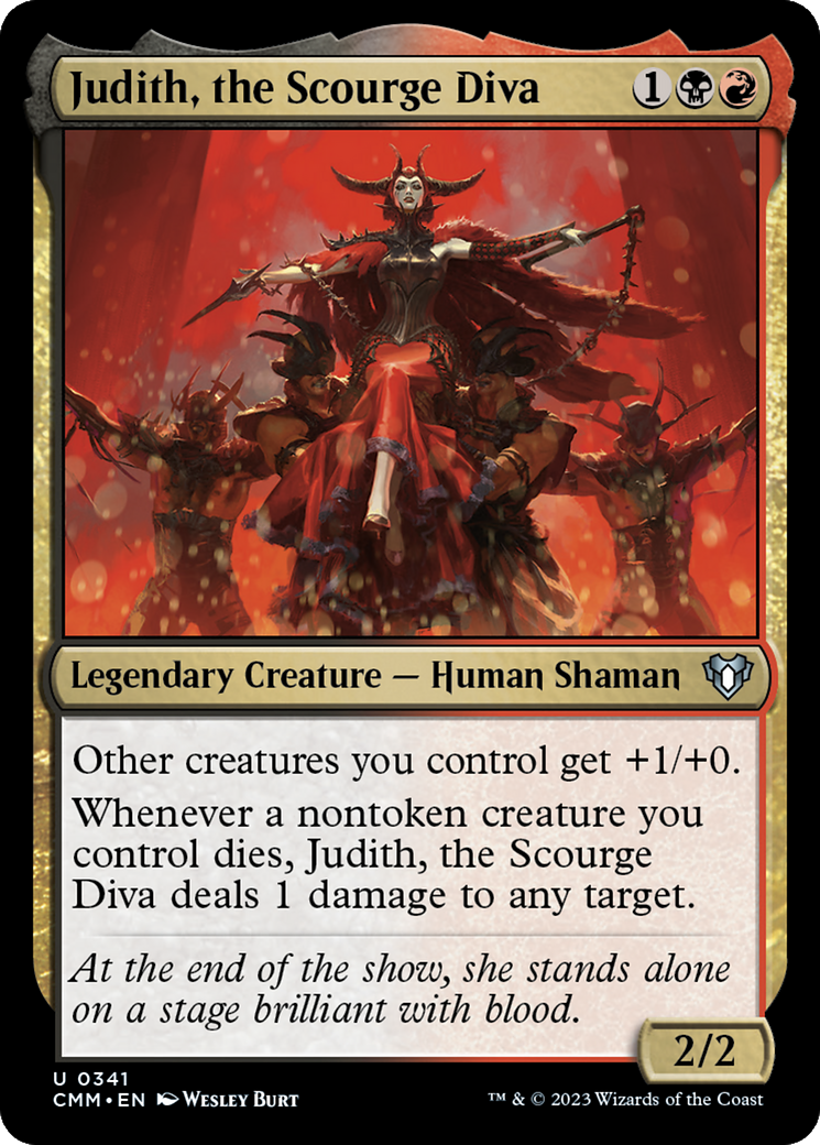 Judith, the Scourge Diva [Commander Masters] | L.A. Mood Comics and Games